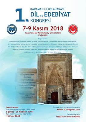I. ​ KARAMAN ULUSLARARASI DİL VE EDEBİYAT KONGRESİ