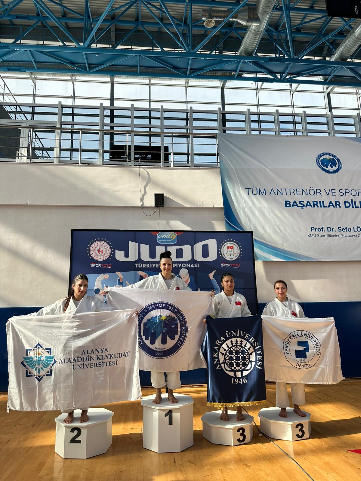Bölümümüz Öğrencisi Eda Karademir Judo Türkiye Şampiyonu Oldu!