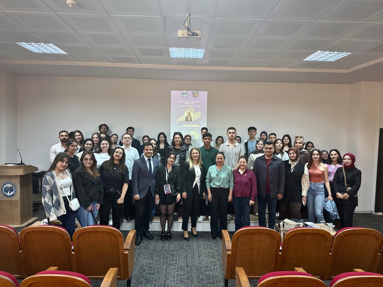 A Talk on “The Road to Success in Banking from a Woman’s Perspective” Was Organized