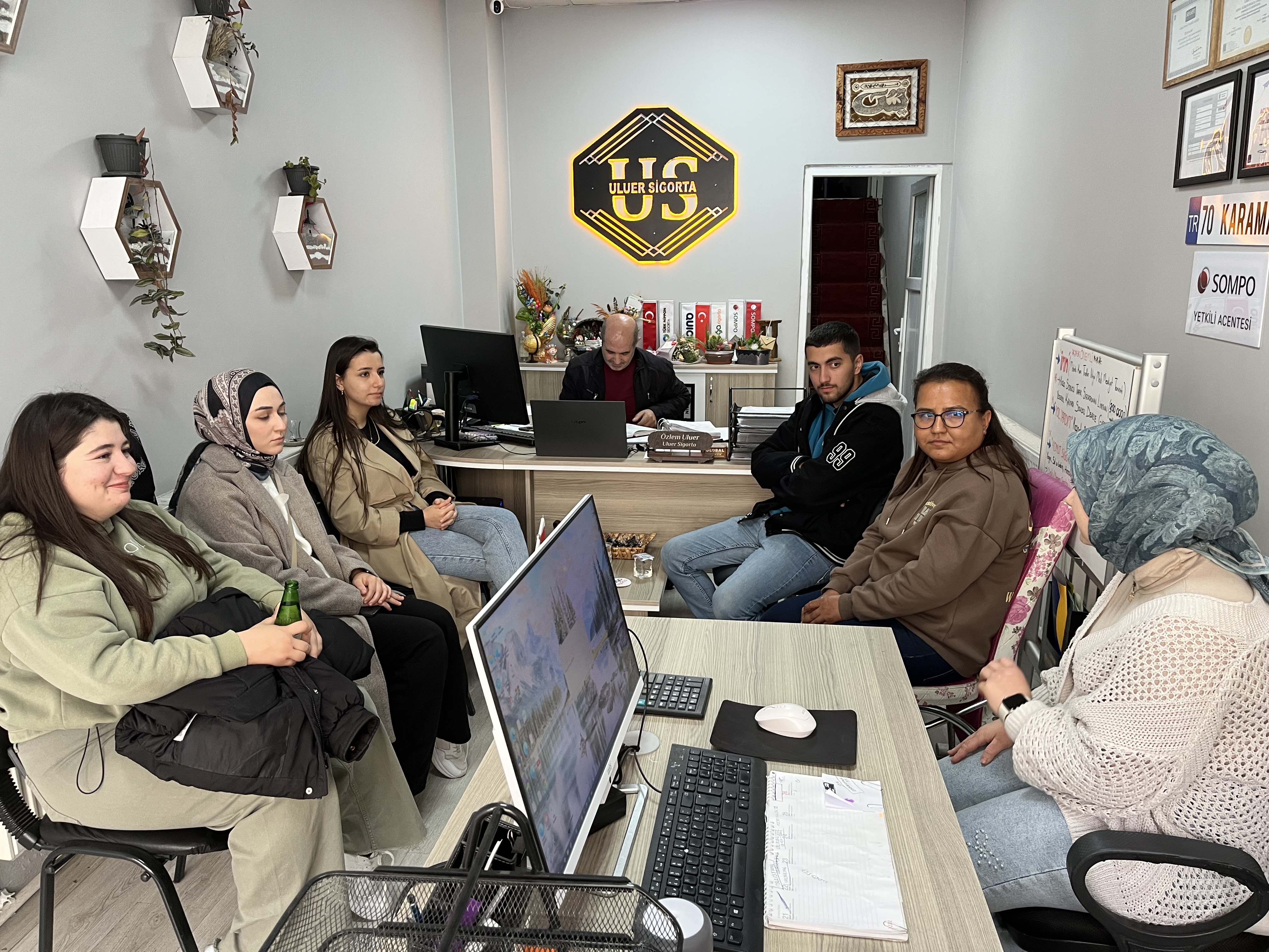 Bankacılık ve Sigortacılık Topluluğundan Mezunlarımıza Ziyaret