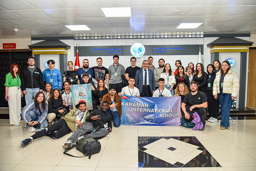 KMÜ VE KARAMAN INTERNATIONAL GROUP İŞ BİRLİĞİYLE AB GENÇLİK PROJESİ BAŞARIYLA HAYATA GEÇİRİLDİ