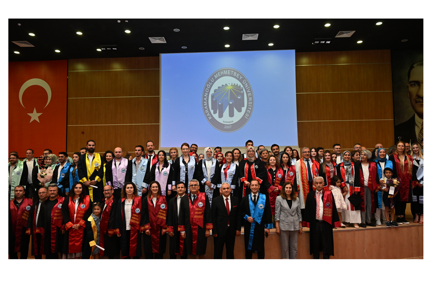 KMÜ’DE MEZUNİYET TÖRENLERİ SONA ERDİ 