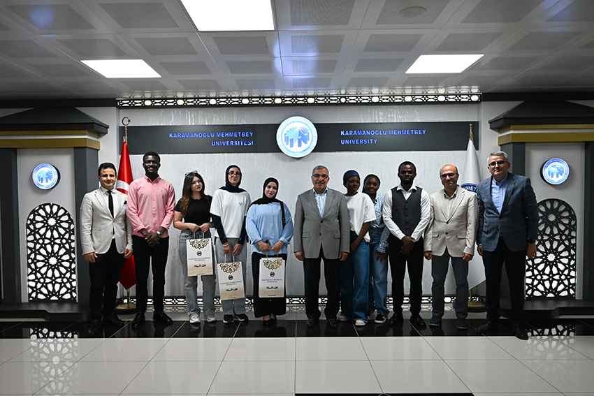 KMÜ, ERASMUS+ KA171 PROGRAMI İLE ÜÇ KITADAN ÖĞRENCİLERİ BİR ARAYA GETİRDİ