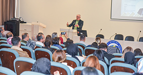 KMÜ’DE OKUMA VE KİTAP KÜLTÜRÜ SÖYLEŞİSİ DÜZENLENDİ