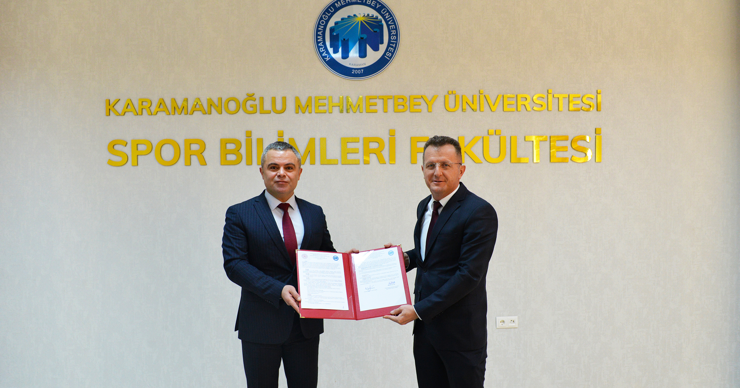 KMÜ İLE KARAMAN GENÇLİK VE SPOR İL MÜDÜRLÜĞÜ ARASINDA EĞİTİMDE VE SPORDA İŞ BİRLİĞİ PROTOKOLÜ İMZALANDI