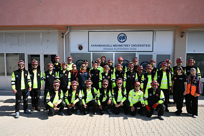 KMÜ ARAMA KURTARMA EKİBİ AKREDİTASYON SINAVINI BAŞARIYLA GEÇTİ