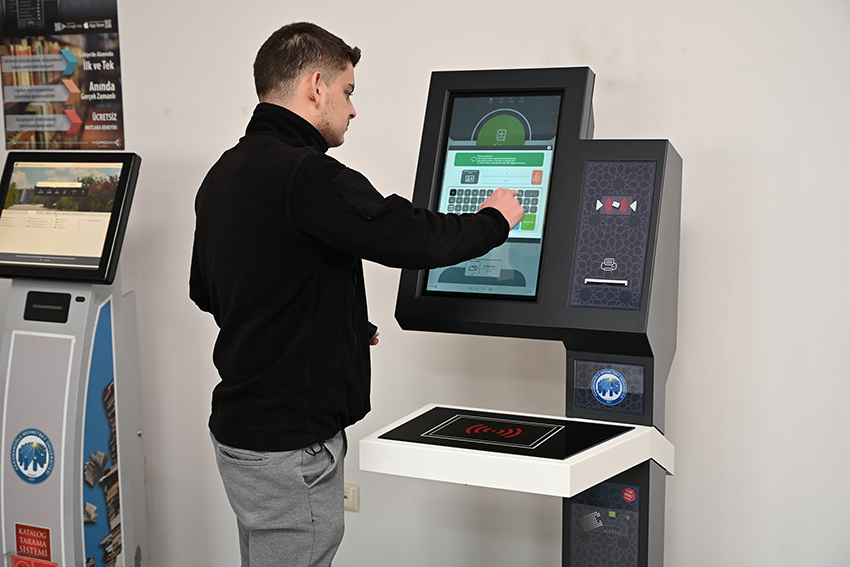 KMÜ MERKEZ KÜTÜPHANESİNDE AKILLI KÜTÜPHANE DÖNEMİ BAŞLADI