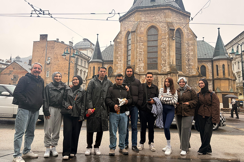 KMÜ ÖĞRENCİLERİNDEN SARAYBOSNA’YA AKADEMİK ZİYARET
