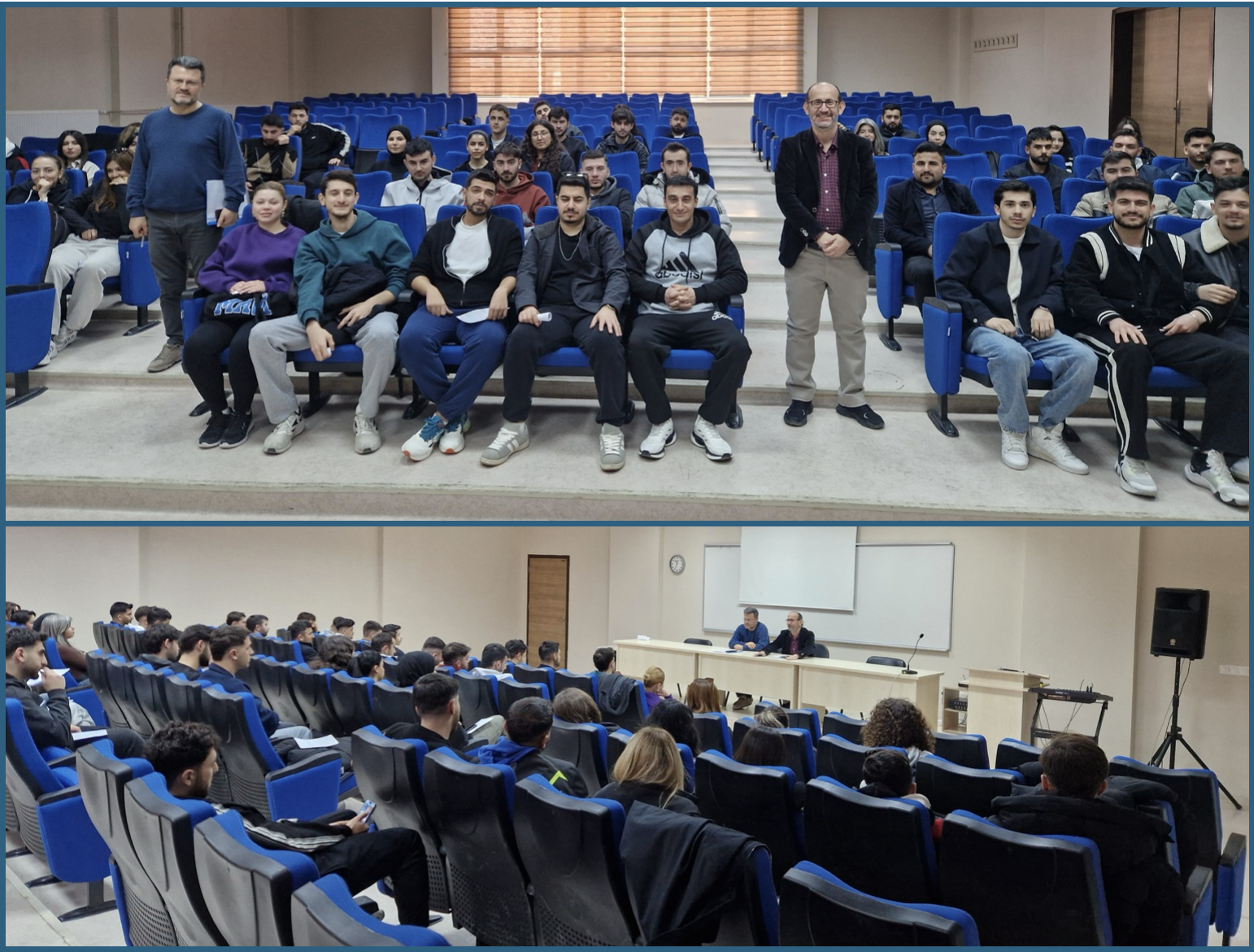 Beden Eğitimi ve Spor Öğretmenliği Bölümü Öğrencileri ile Akreditasyon Süreci Bilgilendirme Toplantısı Gerçekleştirildi