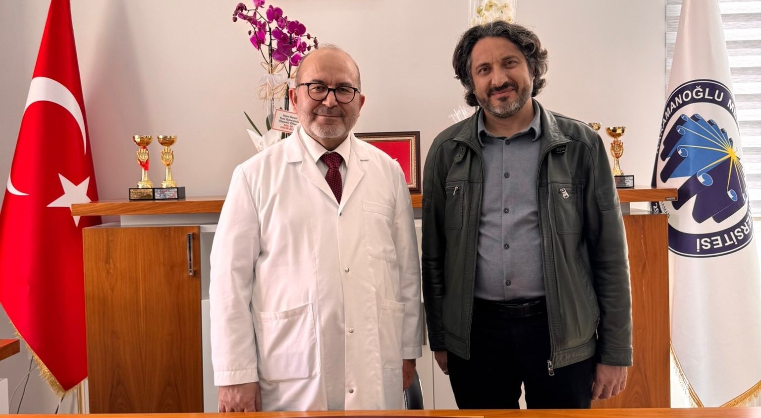 Rektör Yardımcısından Ziyaret