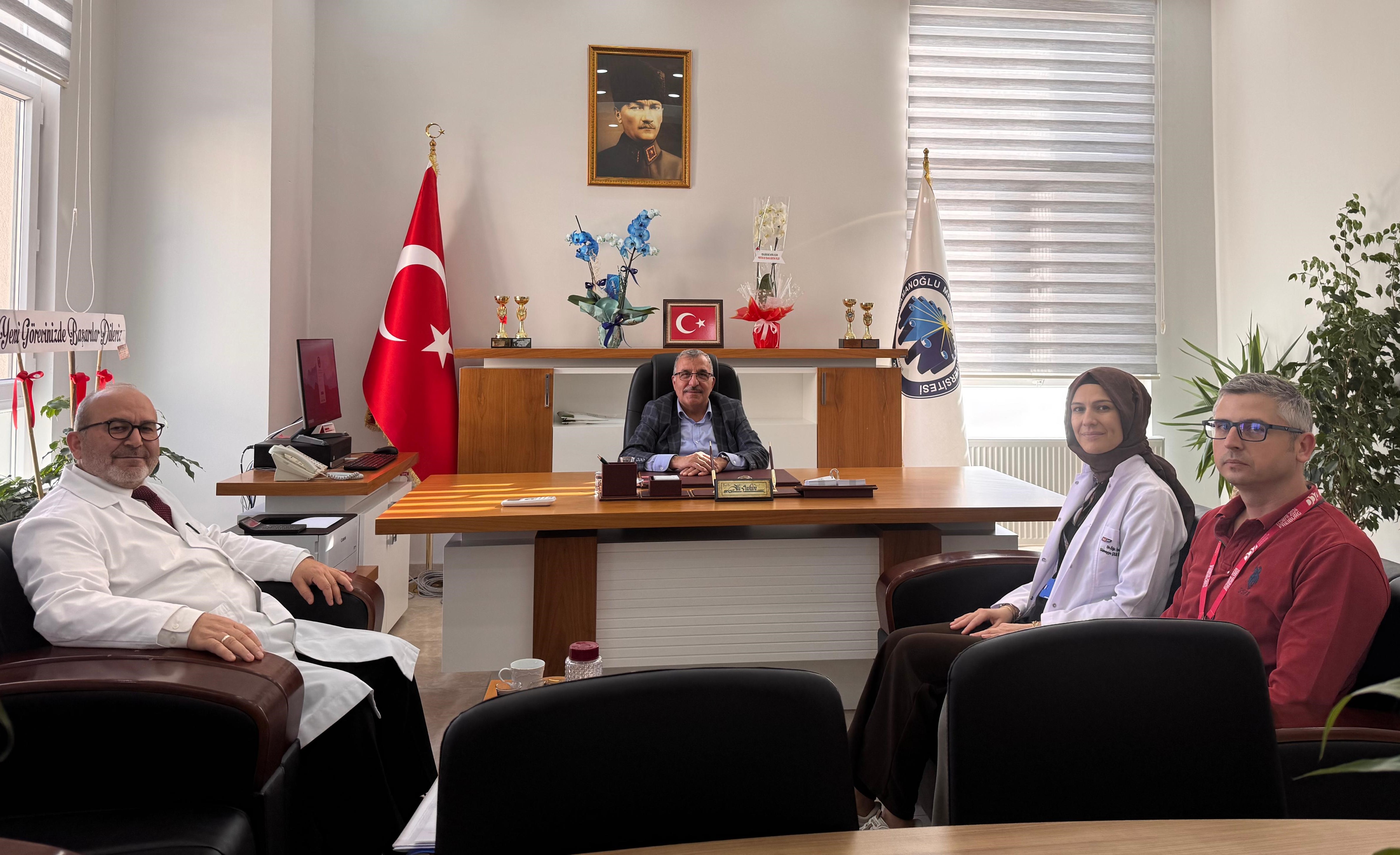 Rektör Hocamızdan Ziyaret 