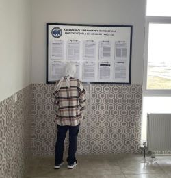 BİLİMSEL MAKALELER PANODA SERGİLENİYOR