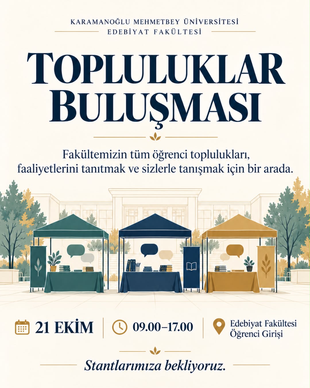 Edebiyat Fakültesi Topluluklar Buluşması
