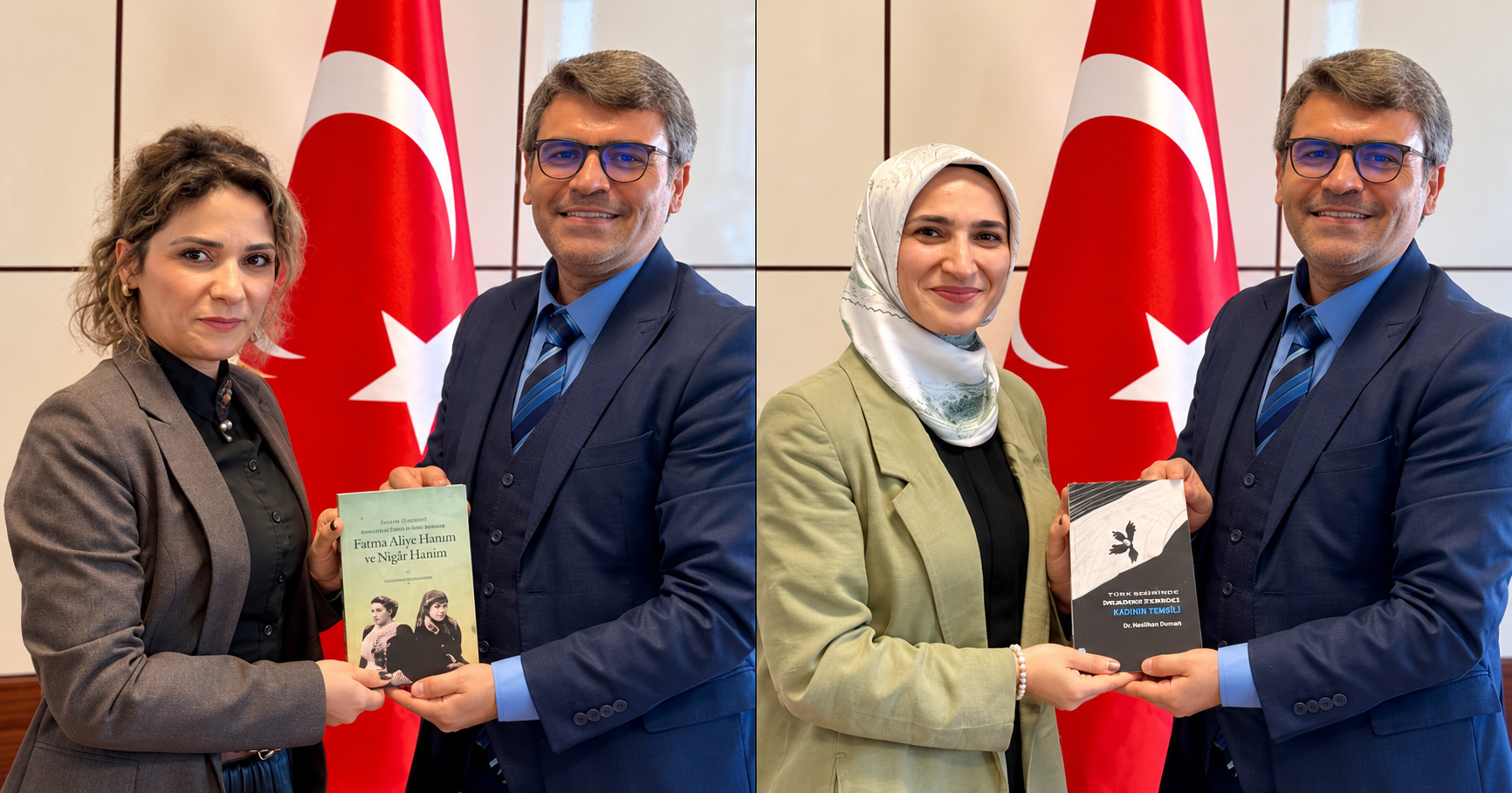 Öğretim Üyelerimizden Dekan Vekilimize Kitap Takdimi