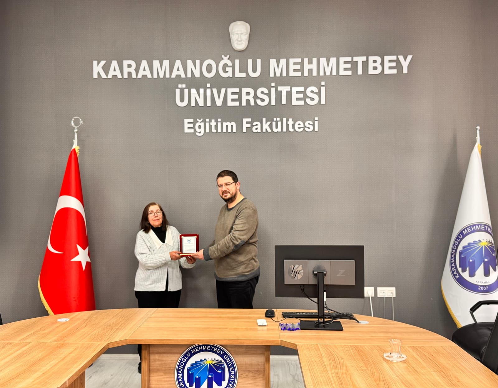 Fakültemiz Matematik ve Fen Bilimleri Eğitimi Bölümü Prof. Dr. Hatice GÜZEL' e Kurumumuza Yapmış Olduğu Katkılar İçin Teşekkür Eder, Emeklilik Hayatında Sağlıklı ve Mutlu Yıllar Dileriz.