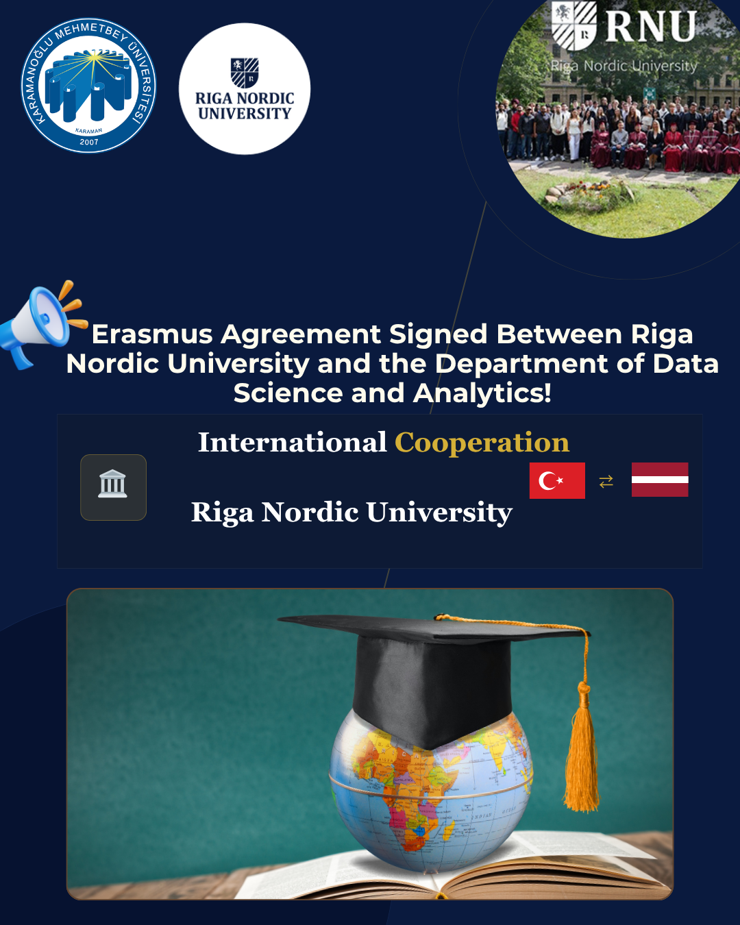 A Step Towards International Cooperation in Our Faculty of Science. New Erasmus+ Agreement from Our Department of Data Science and Analytics