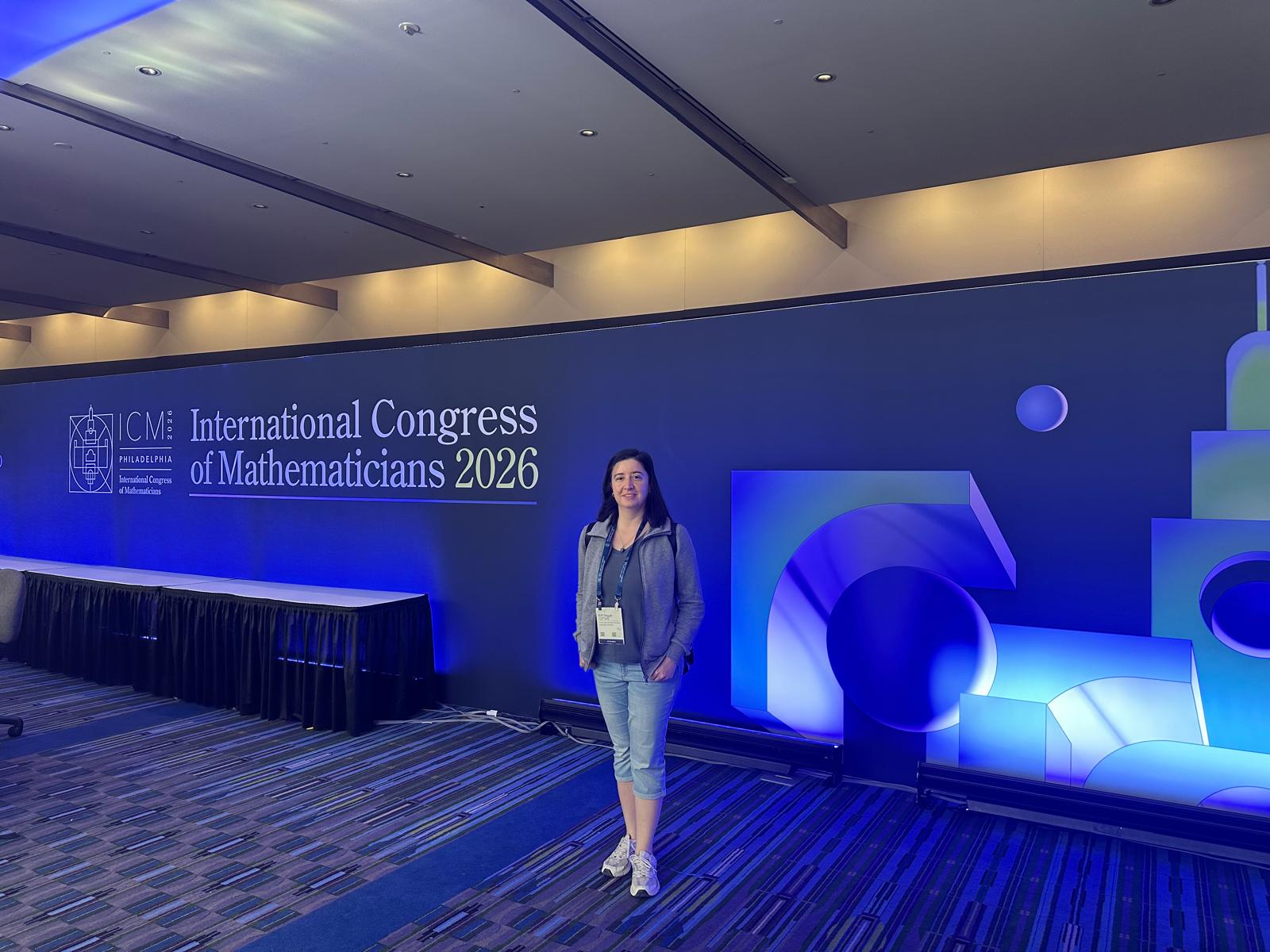 Doç. Dr. Elif Segah Öztaş Yıldız, ICM-2026'ya Davet Edilerek Konuşmacı Olarak Katıldı
