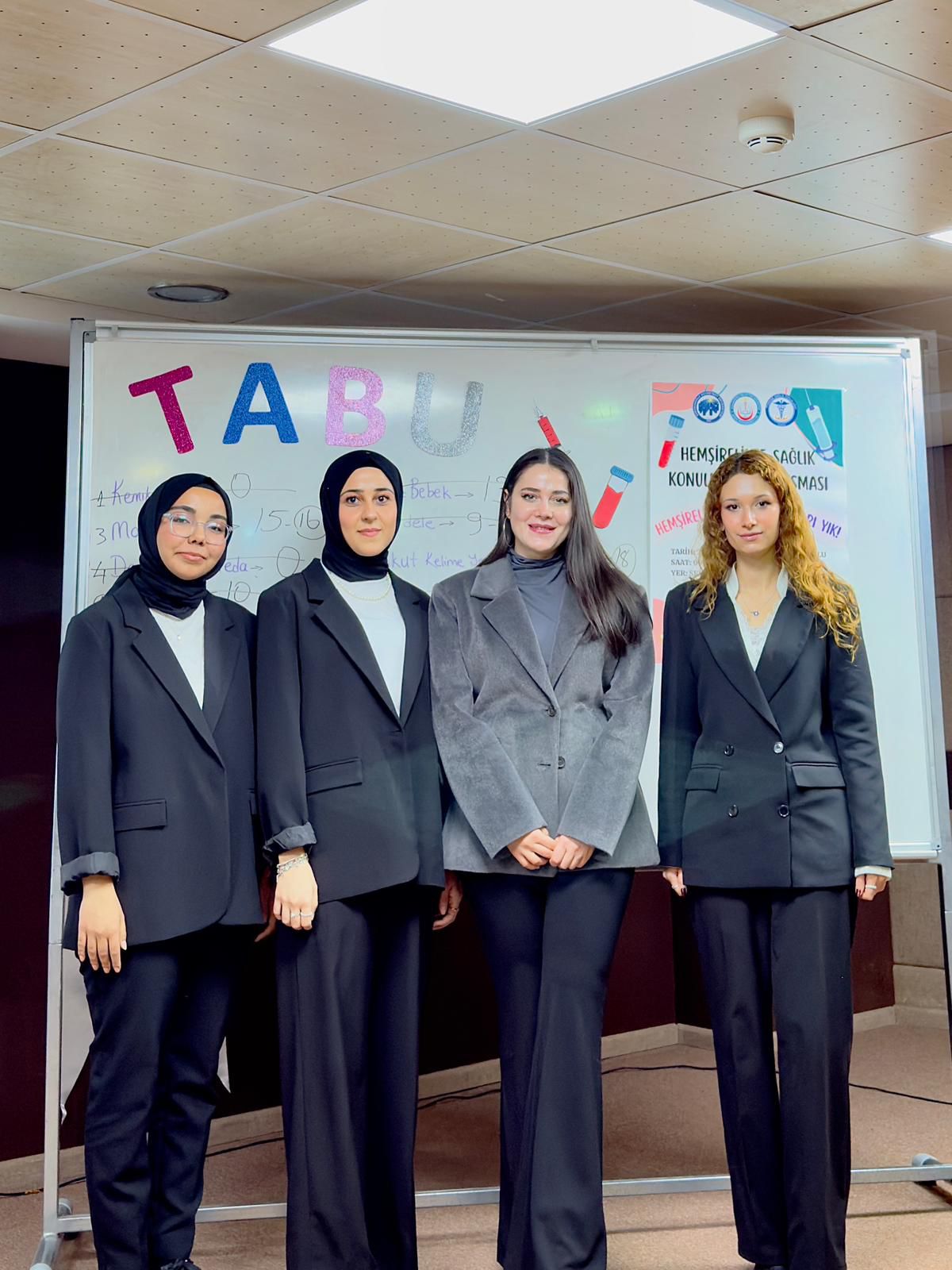 “Hemşirelikte Sağlık Konulu Tabu Yarışması” Düzenlendi