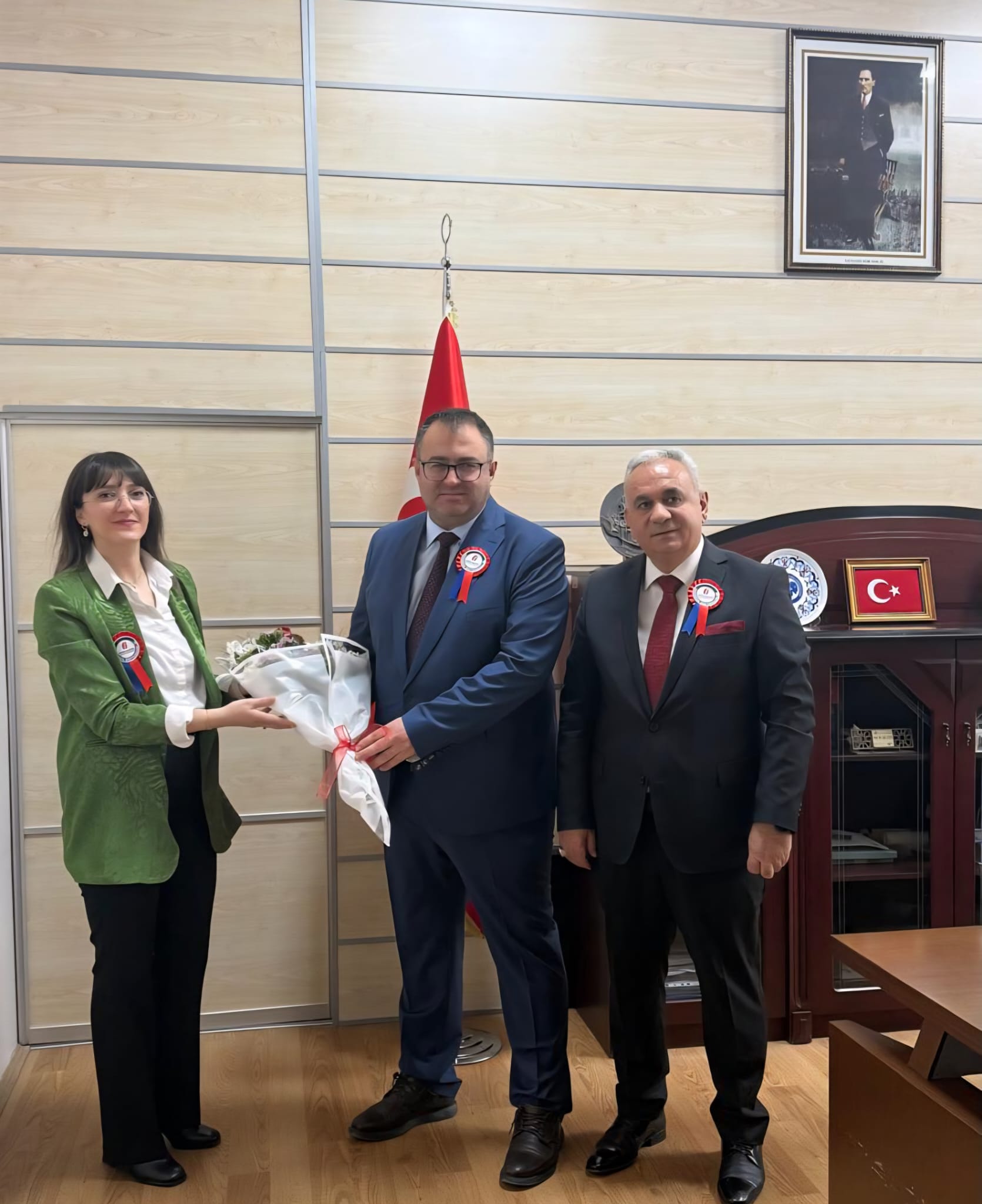 Vergi Haftası Kapsamında Karaman Defterdarı Sayın Aliaddin KARPINAR ve Beraberindeki Heyeti Fakültemizde Ağırladık