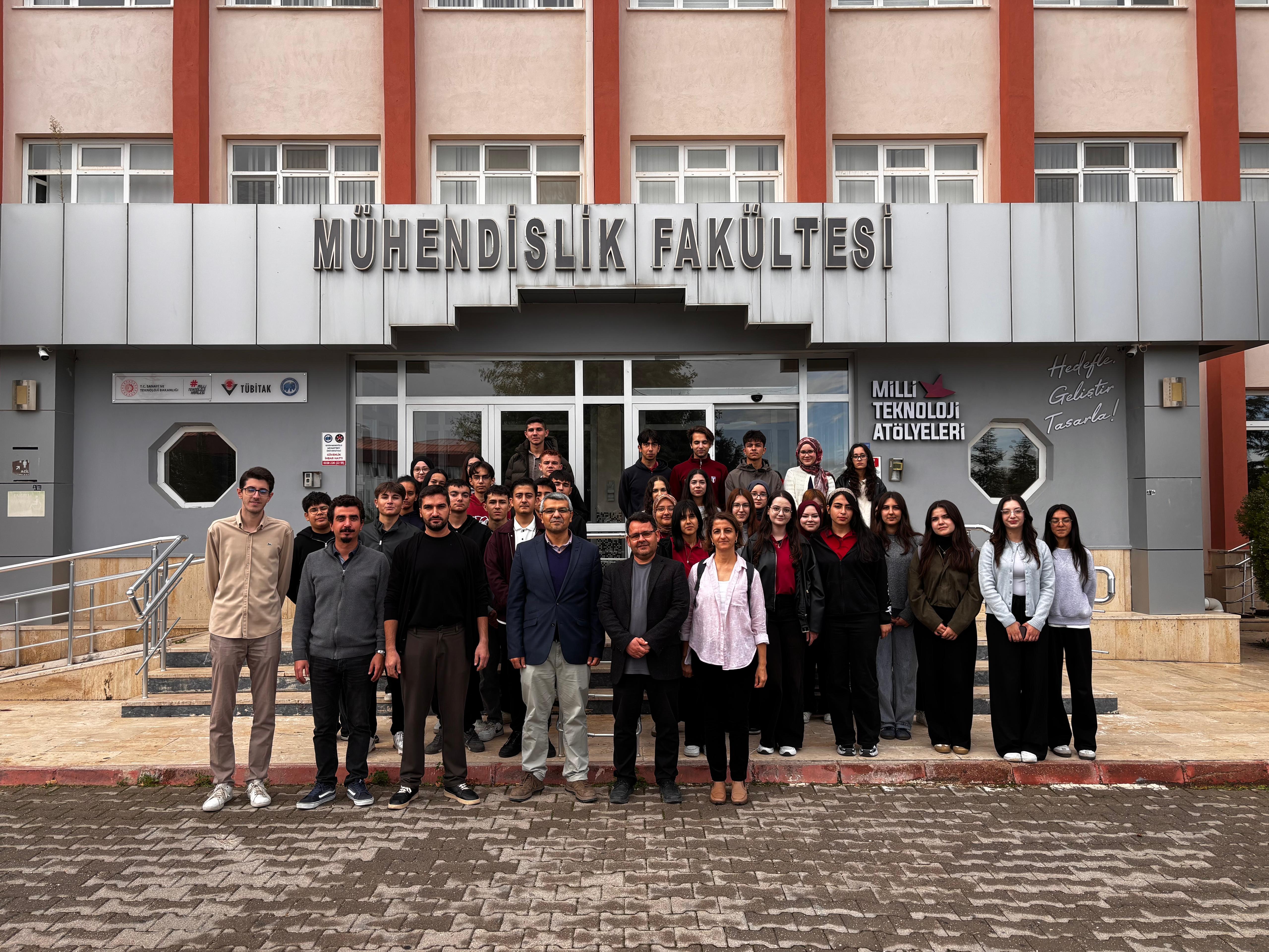 Yunuskent Mehmet Akif Ersoy Anadolu Lisesi Öğrencileri KMÜ’yü Ziyaret Etti