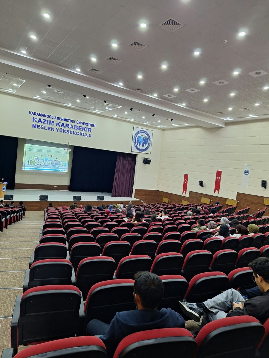 An Information Program Was Organized for Students Newly Enrolled at Kazım Karabekir Vocational School