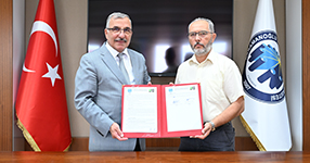 KMÜ İLE KARAMAN İNSAN VE MEDENİYET HAREKETİ DERNEĞİ ARASINDA İŞ BİRLİĞİ PROTOKOLÜ İMZALANDI