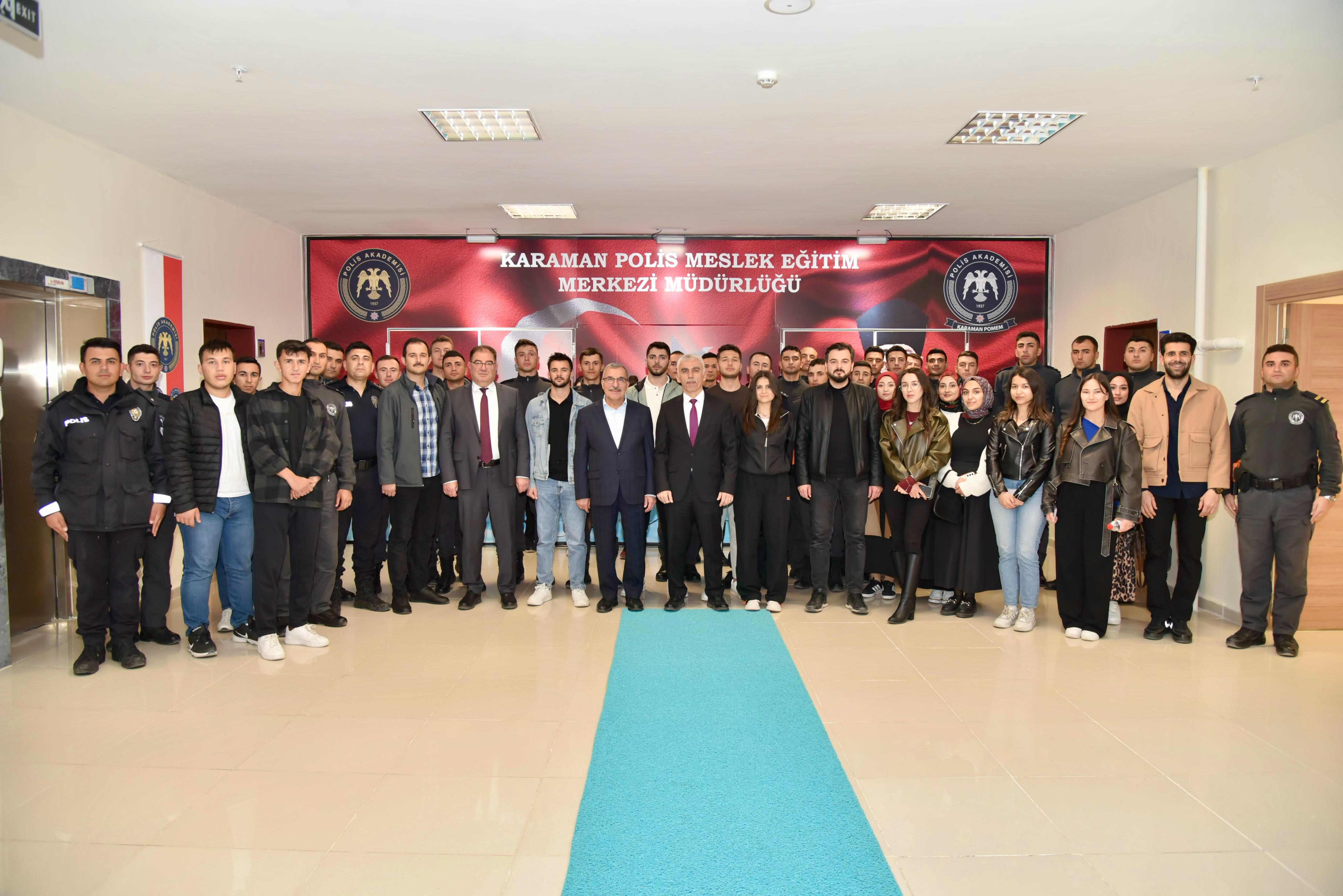 Özel Güvenlik ve Koruma Topluluğu’ndan Karaman Polis Meslek Eğitim Merkezi’ne Ziyaret ve İftar Programı