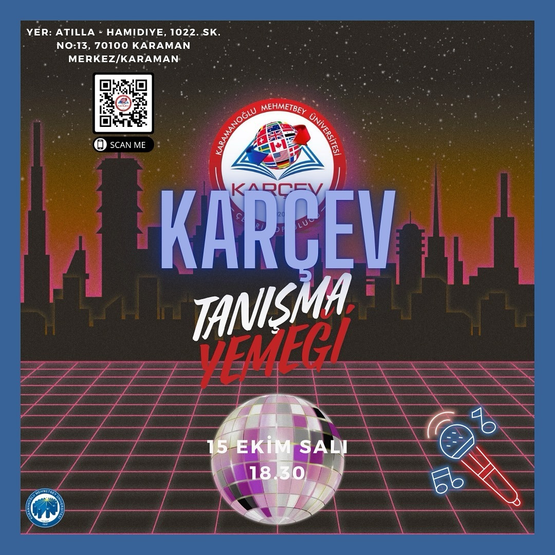 KARÇEV Tanışma Yemeği