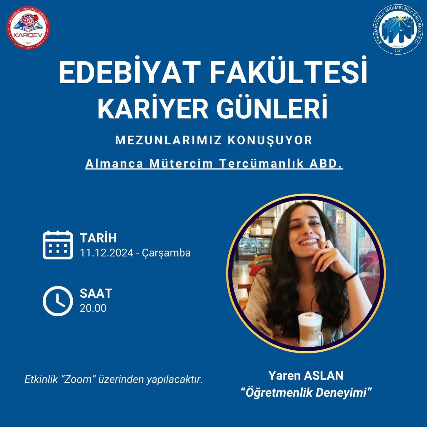 Edebiyat Fakültesi Kariyer Günleri "Mezunlarımız Konuşuyor"