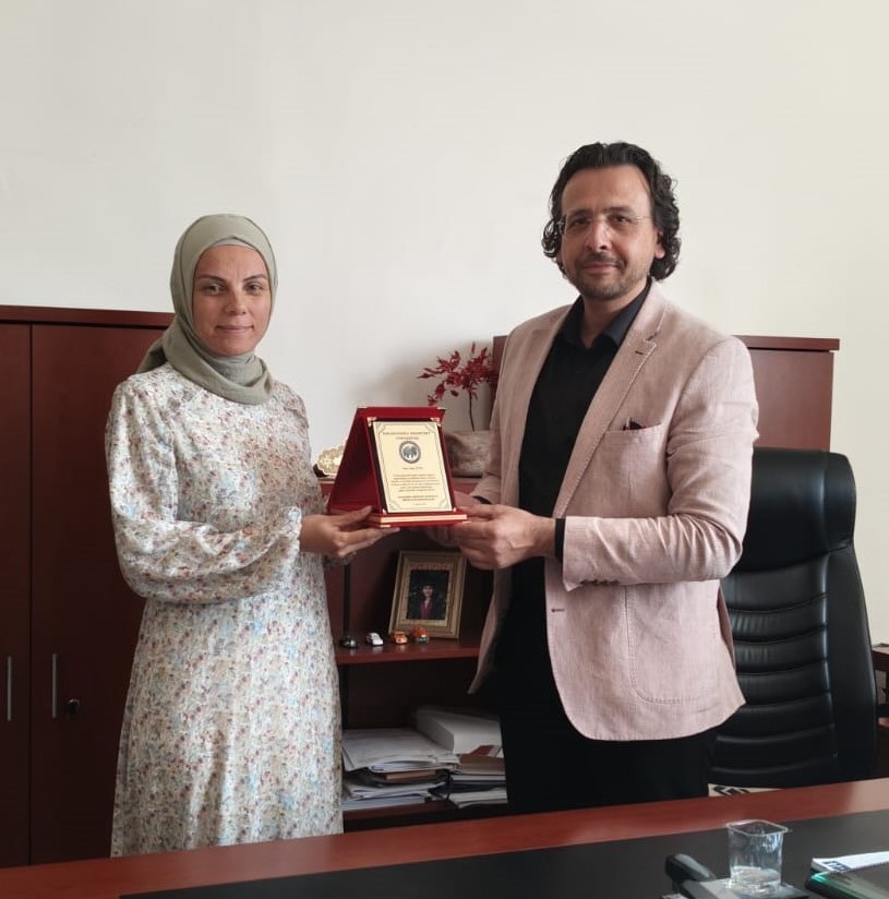 Başkanlığımızdan Ayrılan Personelimize Veda ve Teşekkür