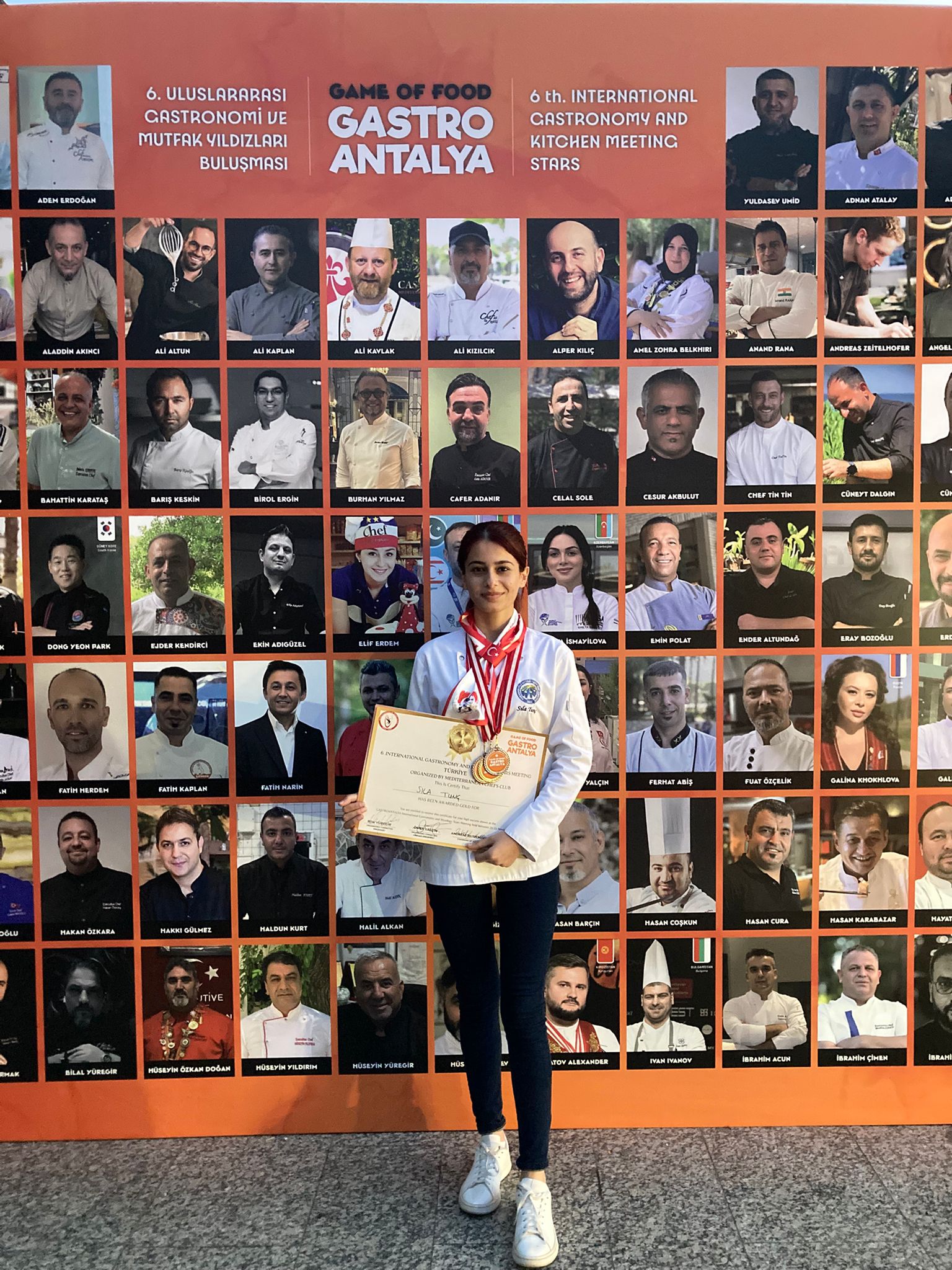 KMÜ SBMYO Öğrencisi Sıla Tunç’tan Uluslararası GastroAntalya’da Üç Madalya