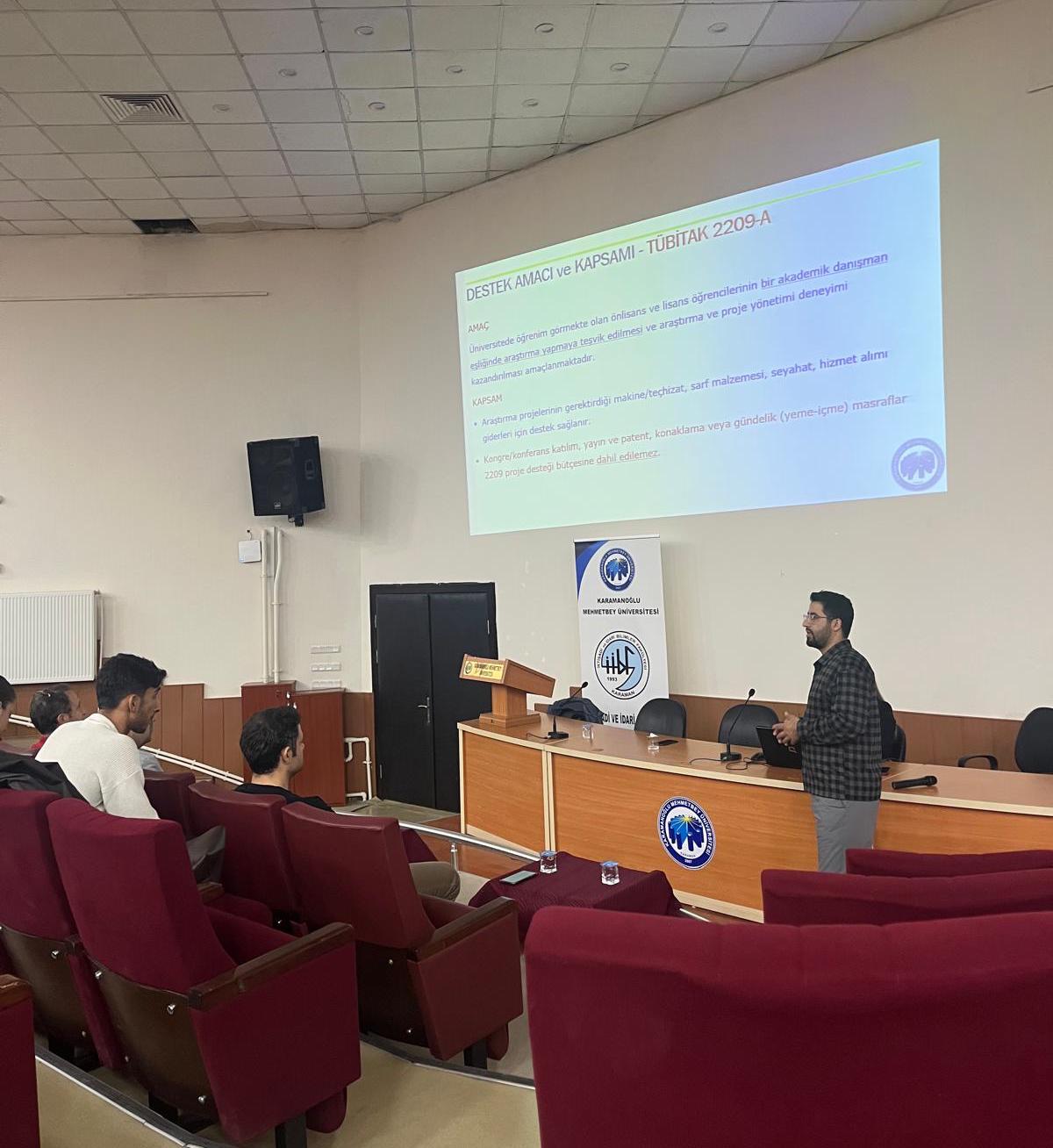 TÜBİTAK 2209-A Bilgi Günü! (İktisadi ve İdari Bilimler Fakültesi)