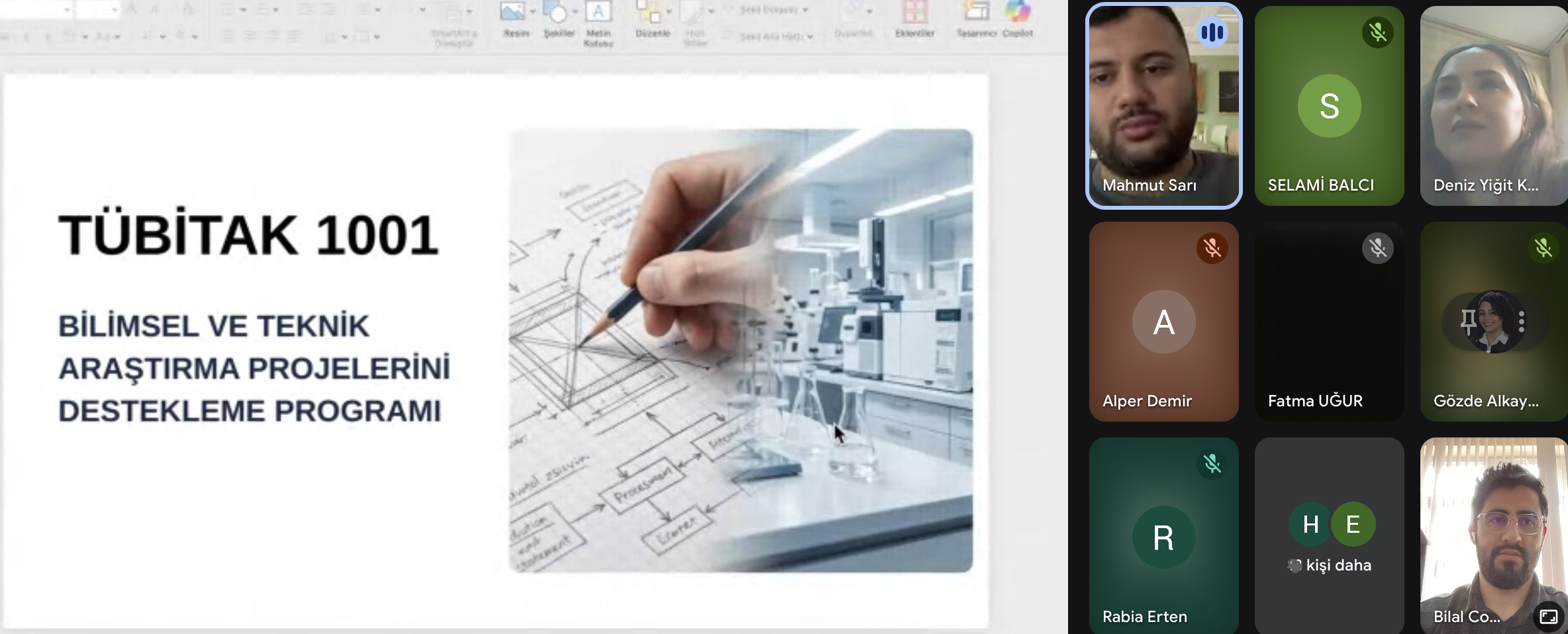 TÜBİTAK 1001 Projeleri İçin Çevrimiçi Eğitim Tamamlandı! 