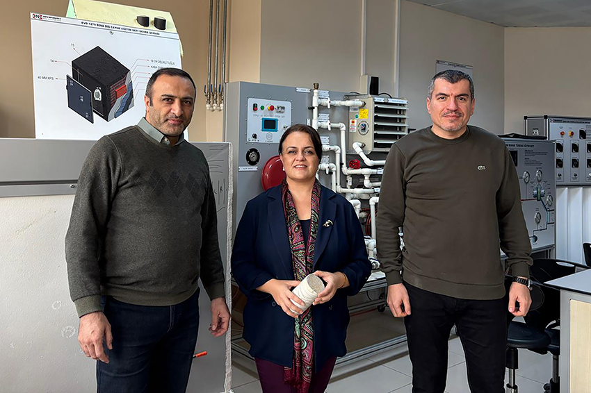 KMÜ’de Yeni Nesil Köpük Beton Geliştirildi 