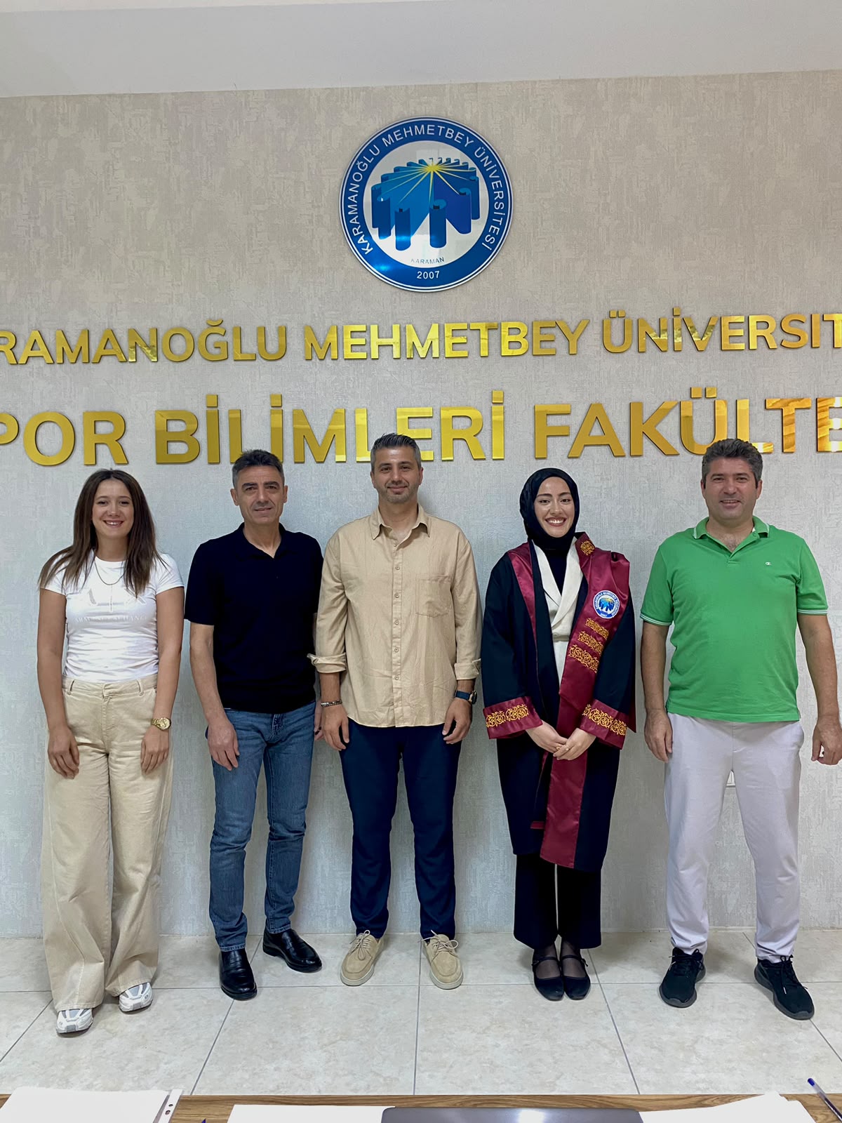 Antrenörlük Eğitimi ABD Tezli Yüksek Lisans Programı Öğrencisi Petek Beyza ÇOLAK Tezini Başarıyla Savunmuştur 