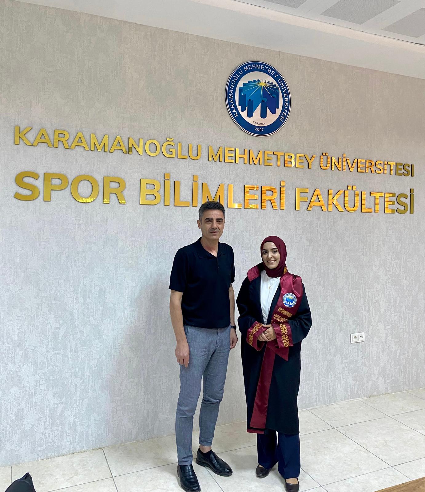 Antrenörlük Eğitimi ABD Tezli Yüksek Lisans Çğrencisi Sena GÜLTEKİN Tezini Başarıyla Savundu