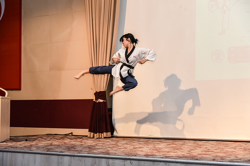 ÖĞRENCİLİK HAYATINDA SPOR VE TAEKWONDO ETKİNLİĞİ GERÇEKLEŞTİRİLDİ