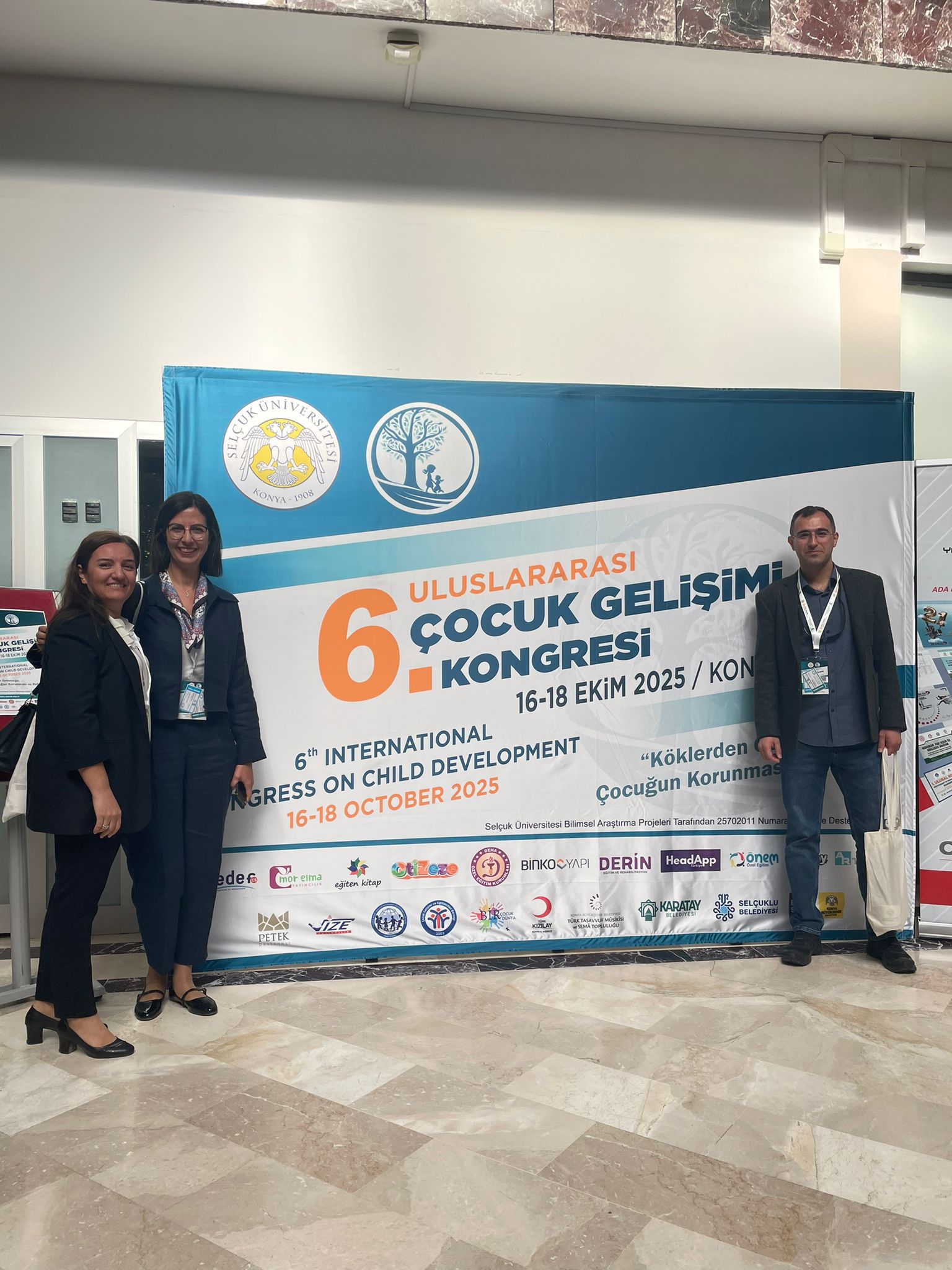 Fakültemiz Öğretim Üyeleri, 6. Uluslararası Çocuk Gelişimi Kongresi Düzenleme Kurulunda Görev Aldı