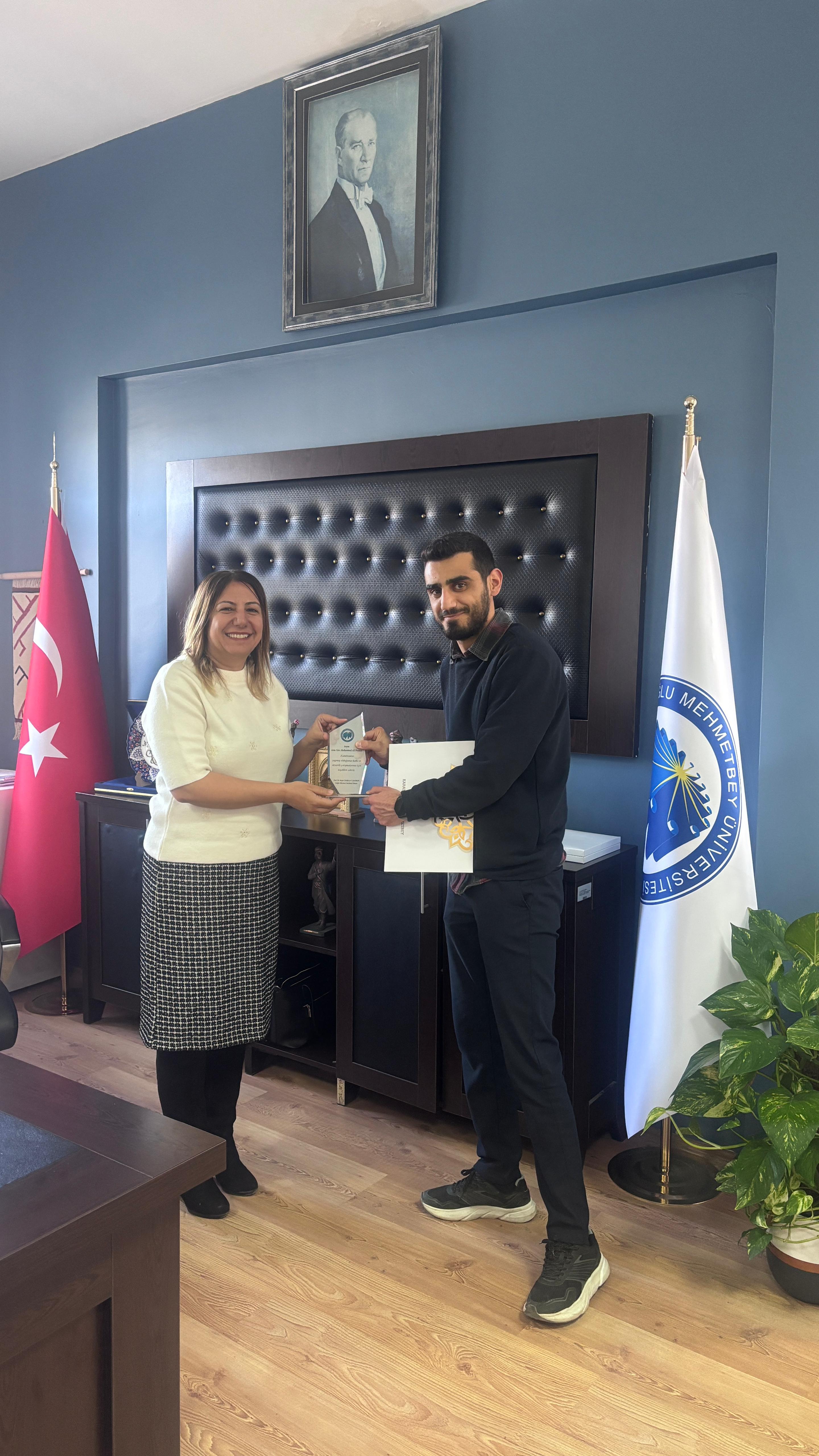 Fakültemiz Hemşirelik Bölümü Arş. Gör. Muhammed Ali DUMAN aramızdan ayrılmaktadır