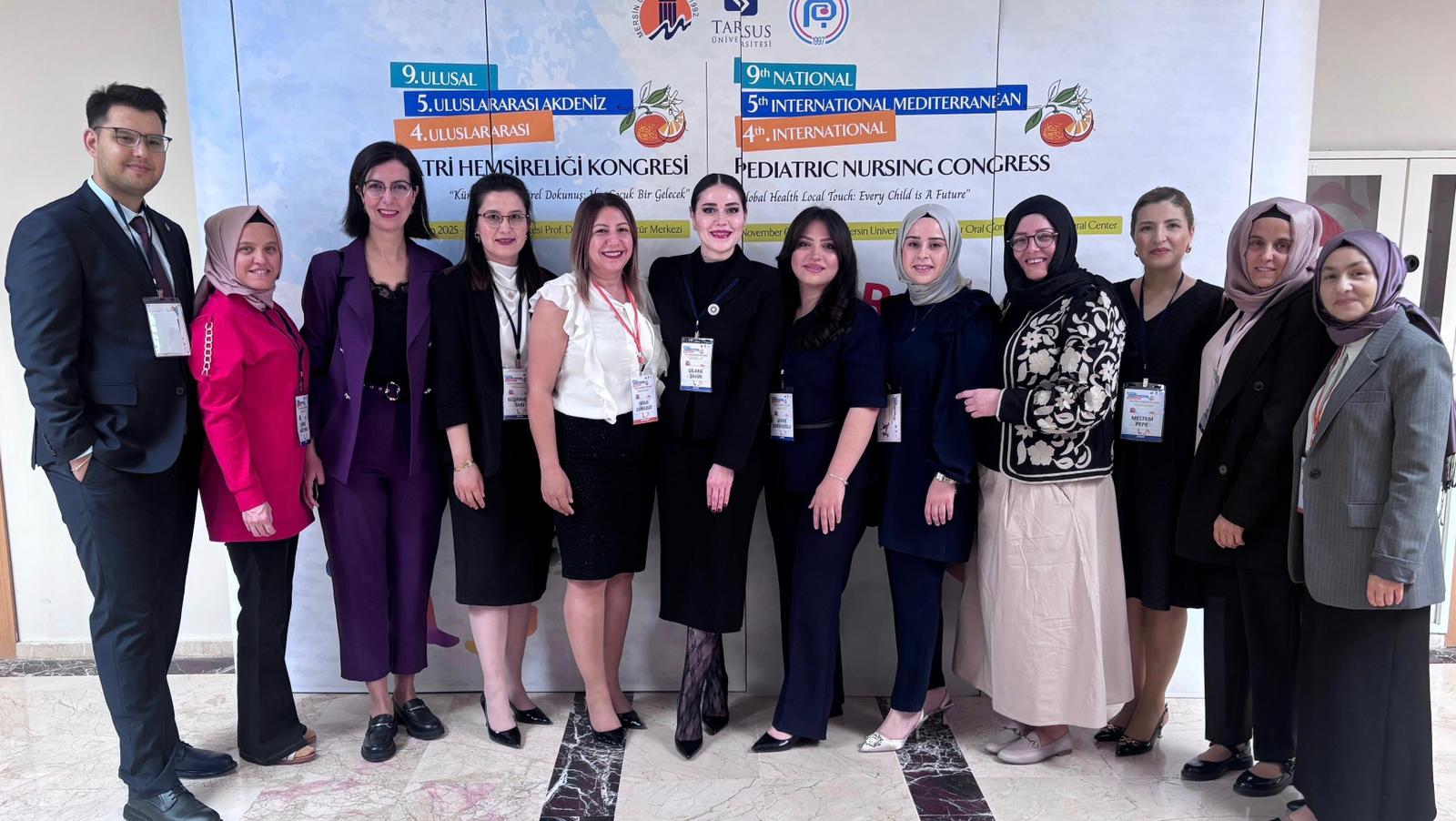 Fakültemizden Uluslararası Pediatri Hemşireliği Kongresine Anlamlı Katılım