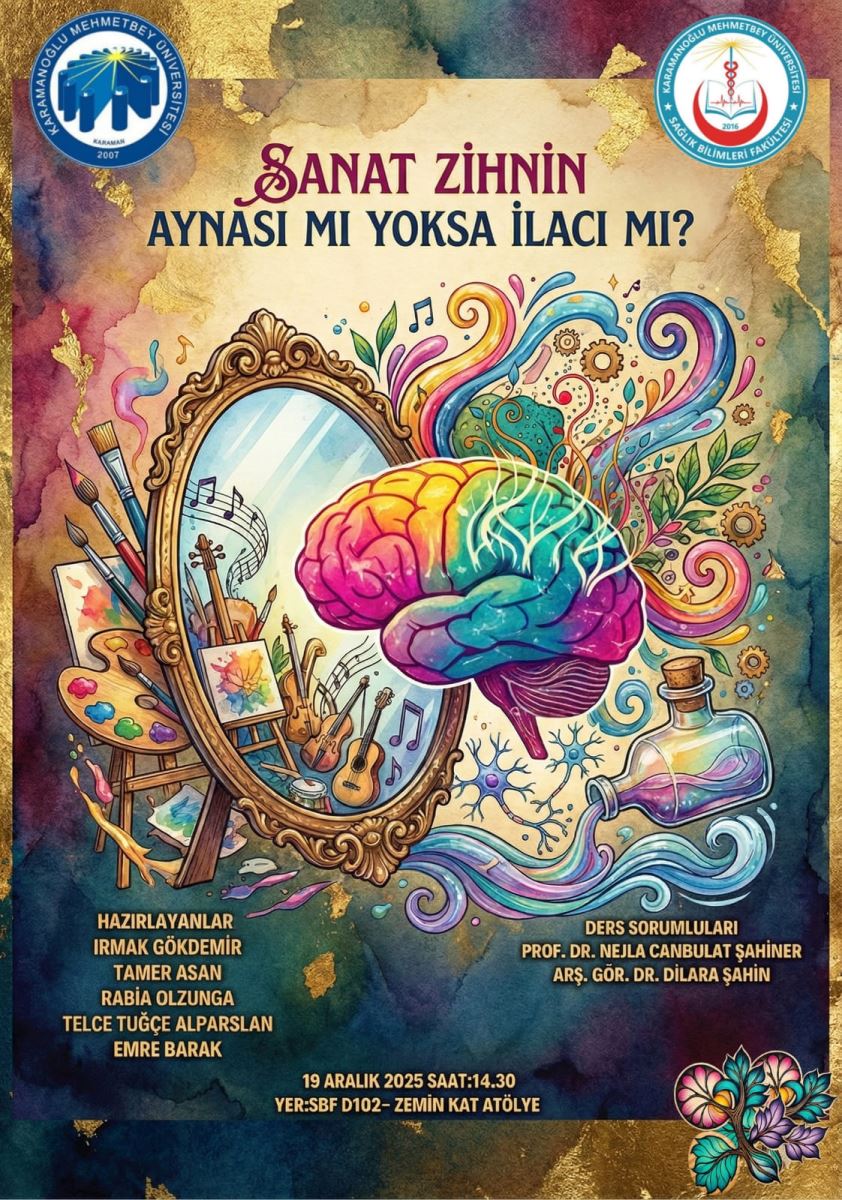 “Sanat Zihnin Aynası mı Yoksa İlacı mı?” Etkinliği Gerçekleştirildi