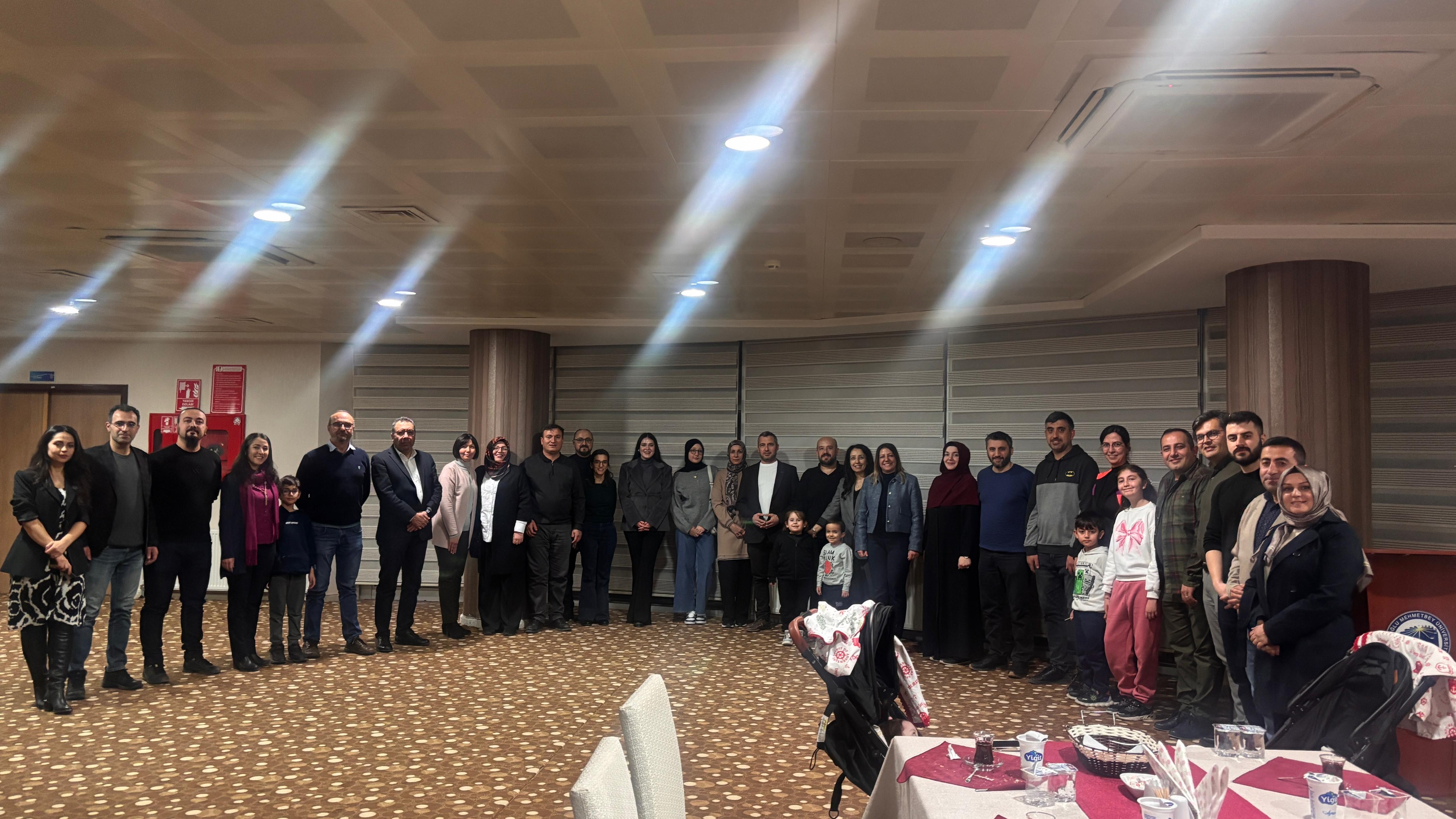 Sağlık Bilimleri Fakültesi ailesi olarak iftarda bir araya geldik