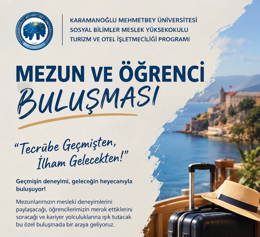 KMÜ’de Turizmde Deneyim Buluşması
