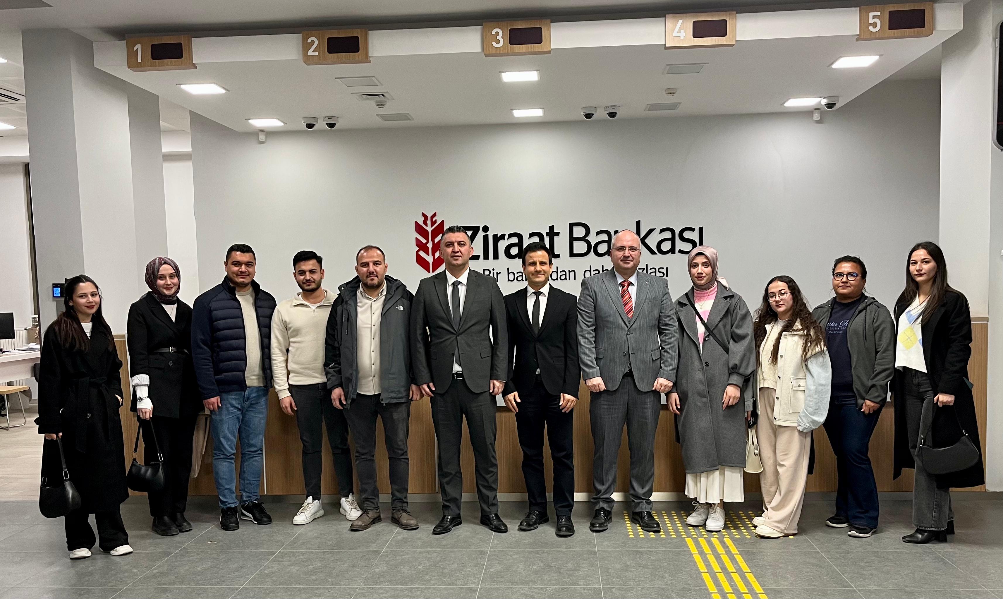 Ziraat Bankası Karaman Şubesine Ziyaret Gerçekleştirildi
