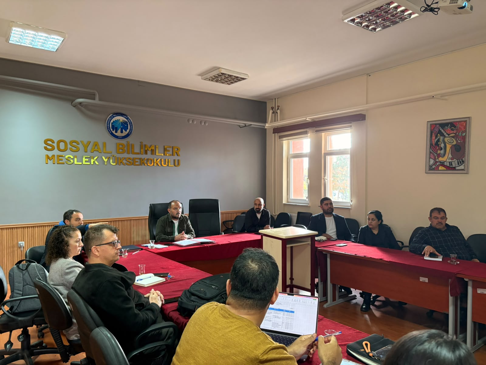 Yüksekokulumuzda Çift Anadal (ÇAP) Müfredatları Değerlendirme Toplantısı Gerçekleştirildi