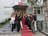 Optisyenlik Programı Öğrencilerinden İşbir Optik’e Teknik Gezi