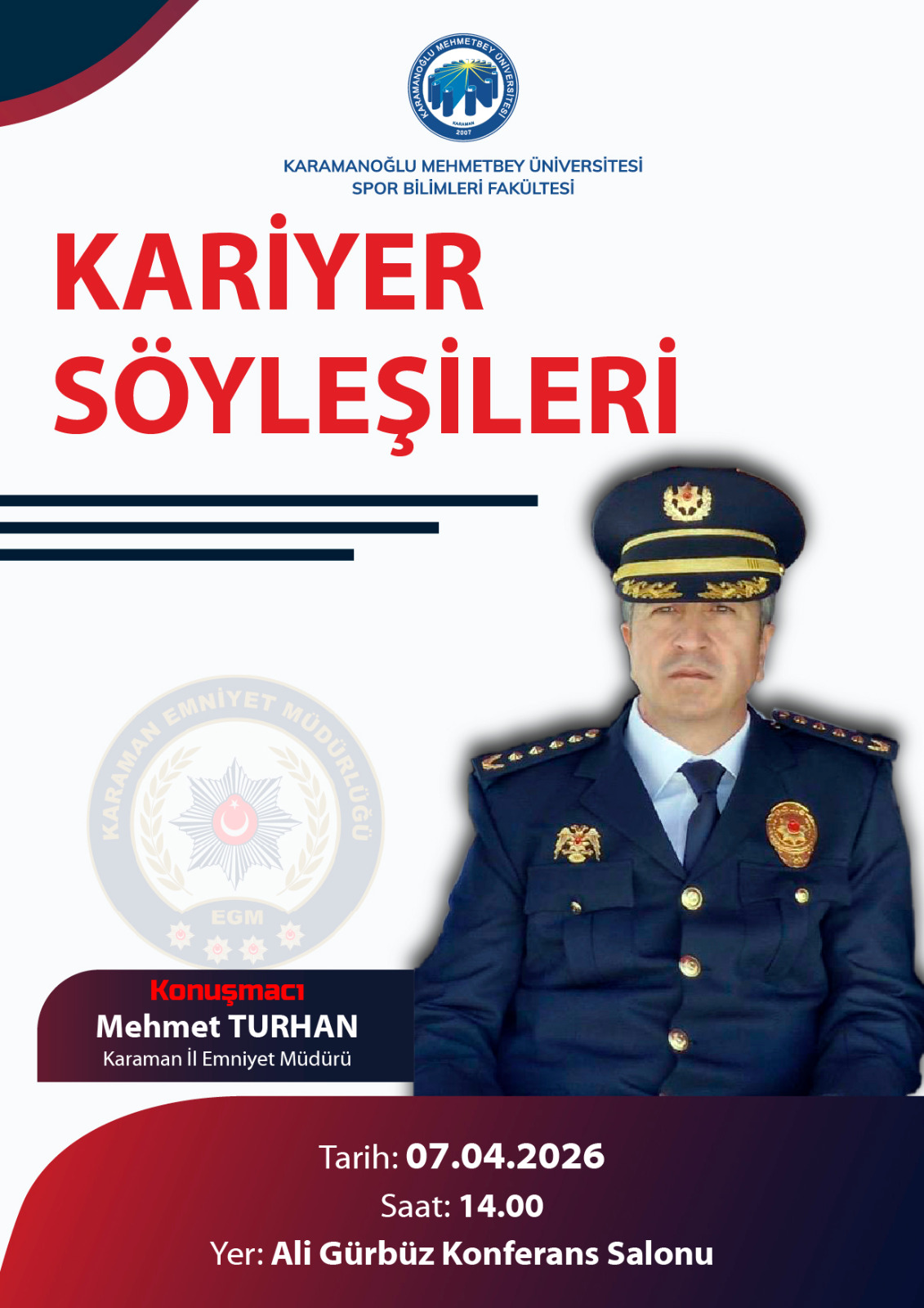Kariyer Söyleşileri "Mehmet TURHAN"