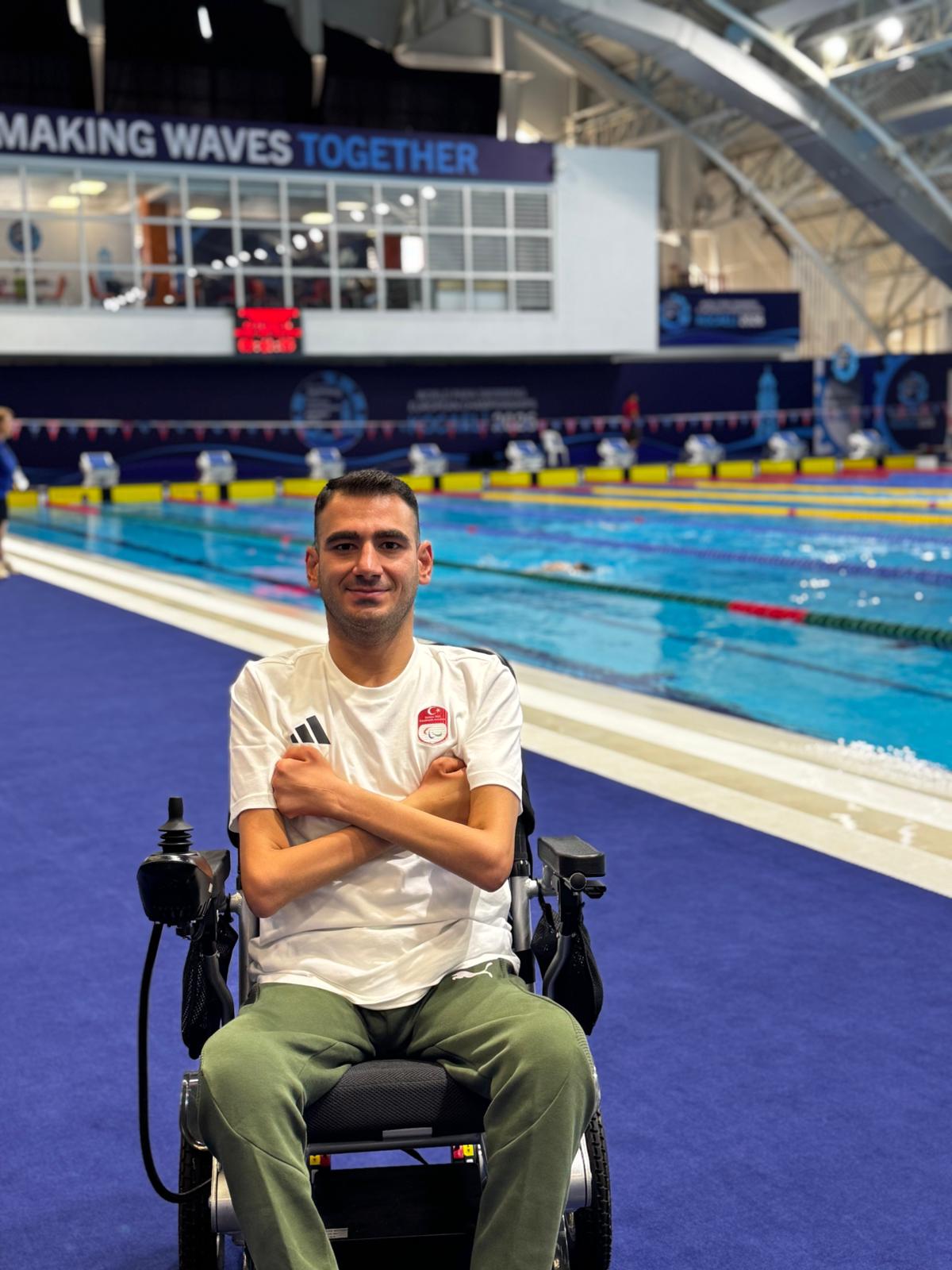 KMÜ Spor Bilimleri Fakültesi Spor Yöneticiliği Bölümü Öğrencimiz, Avrupa Para Yüzme Şampiyonası’nda Türkiye’yi Temsil Edecek