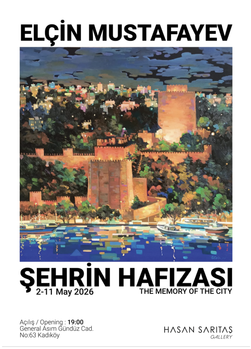 Dr. Öğr. Üyesi Elçin MUSTAFAYEV'in "Şehrin Hafızası" Konulu Kişisel Resim Sergisi