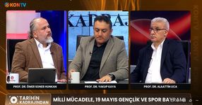 Prof. Dr. Alaattin Uca Discussed “Youth and Sports Day in the National Struggle” on the Program “NEU History and From the Perspective of History”